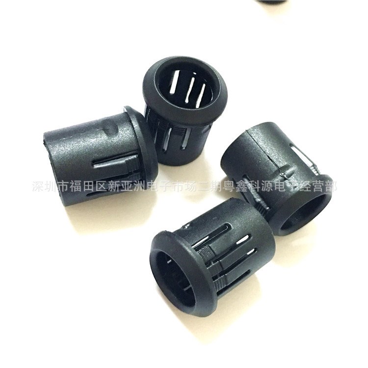 10MM黑色燈罩塑料座 不含燈 10MM 信號燈 指示燈 LED燈座