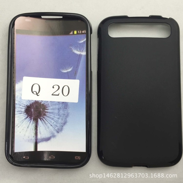 黑莓BB Q20 TPU布丁套磨砂清水套手機(jī)保護(hù)套