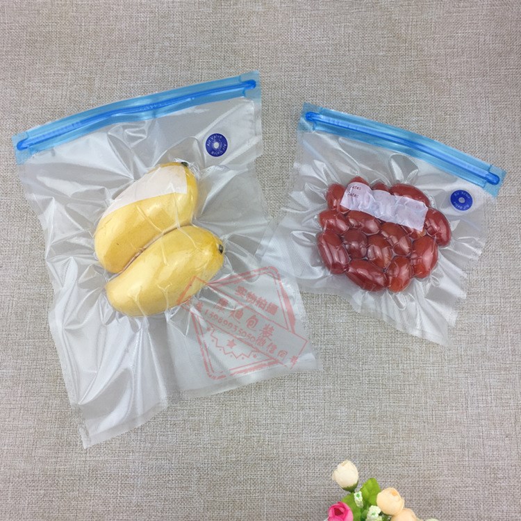 帶氣門真空保鮮袋食品級質(zhì)、出口品質(zhì)鮮肉、水果保鮮壓縮袋廠家