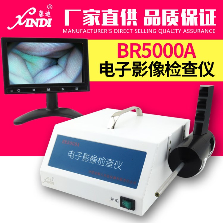 上海馨迪BR5000A型电子影像检查仪耳鼻喉内窥镜检测仪配7寸显示器