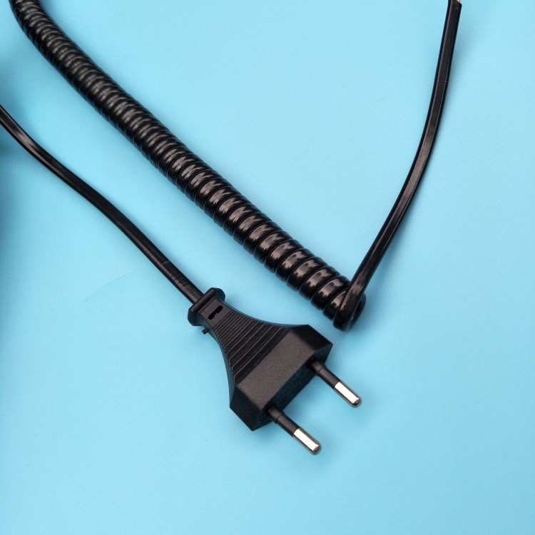 廠家直銷德國電源線 德國彈簧線電源線插頭 德國2.電源線