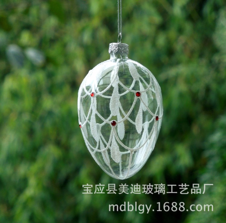 圣誕樹裝飾品 圣誕節(jié)禮品 圣誕彩繪玻璃球 christmas ball