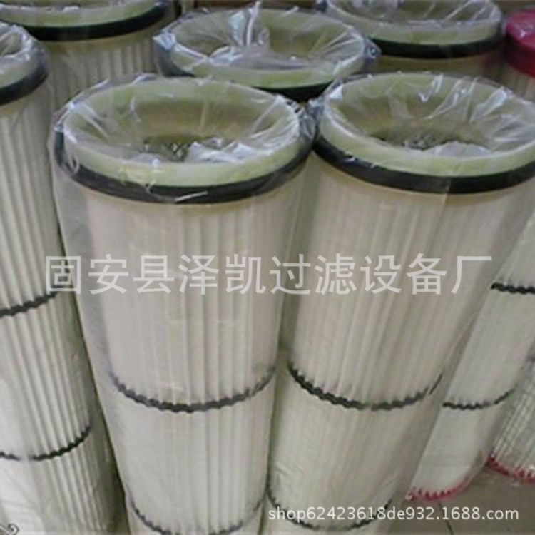 攪拌站商砼水泥倉(cāng)頂除塵器除塵濾芯 水泥攪拌站除塵濾芯粉塵濾筒