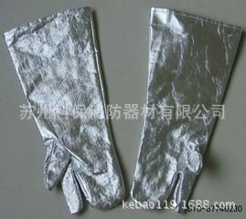 隔熱手套，防高溫手套鋁箔布手套蘇州消防器材
