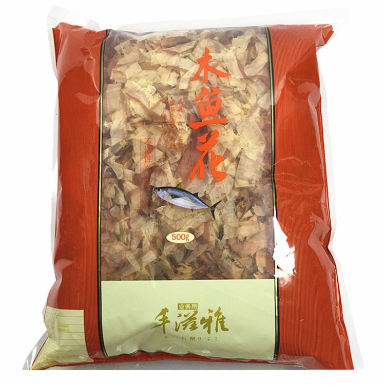 豐滋雅木魚花500g柴魚片鰹魚片花章魚小丸子食材章魚燒壽司目魚花