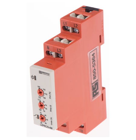 BROYCE-CONTROL 監控繼電器 LXPRC/S-4W 230V (400V)