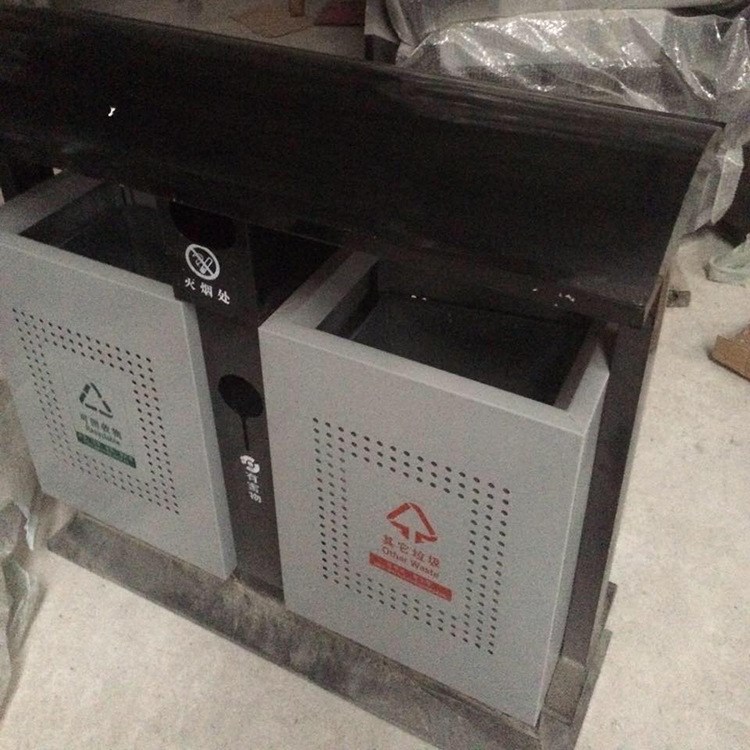 廠家直銷垃圾桶大號(hào) 戶外分類垃圾桶 垃圾箱 不銹鋼分類垃圾箱