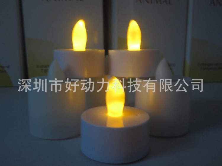 深圳廠家低價供應(yīng)環(huán)保LED電子蠟燭 電鍍遙控聲控吹滅電子蠟燭