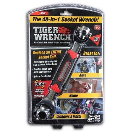 扳手活動扳手TIGER WRENCH多用扳手可旋轉TV新款48 IN 1