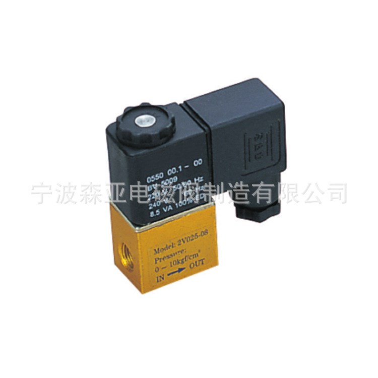 供應(yīng)批發(fā) 2V025-08高溫水用電磁閥 蒸汽電磁閥4v210-08 改