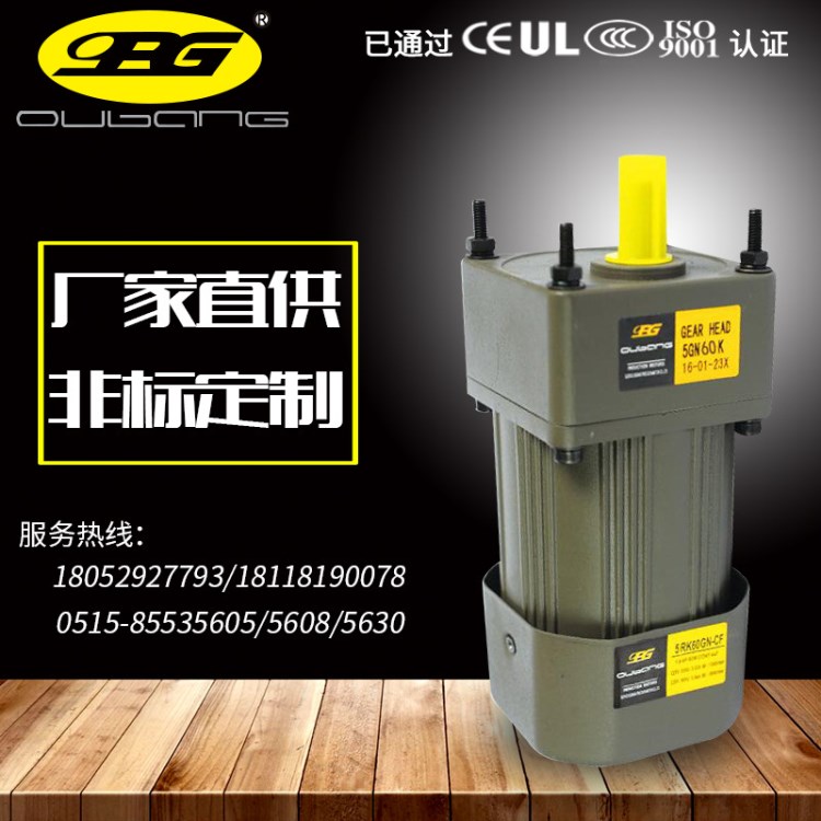 OPG歐邦 微型小型60w阻尼電機5RK60可逆式馬達 齒輪減速機 廠供1