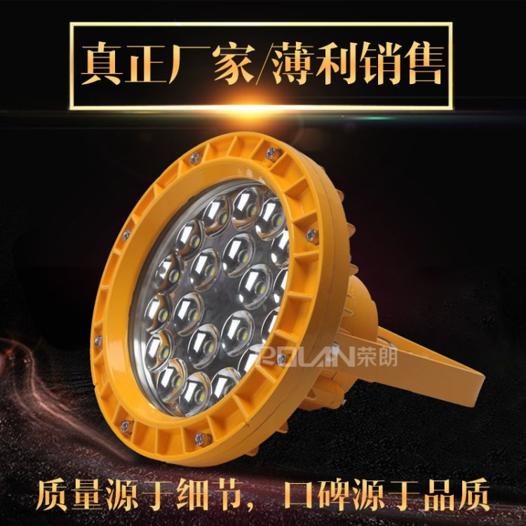 應急10W20W30W LED防爆燈 吊桿式 壁掛式平臺泛光燈榮朗照明廠家