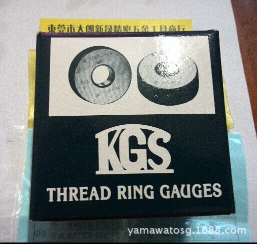 KGS英制牙環(huán)規(guī)W3/4-10,W7/8-9,W1`-8,W1`1/8-7,W1`1/4-7
