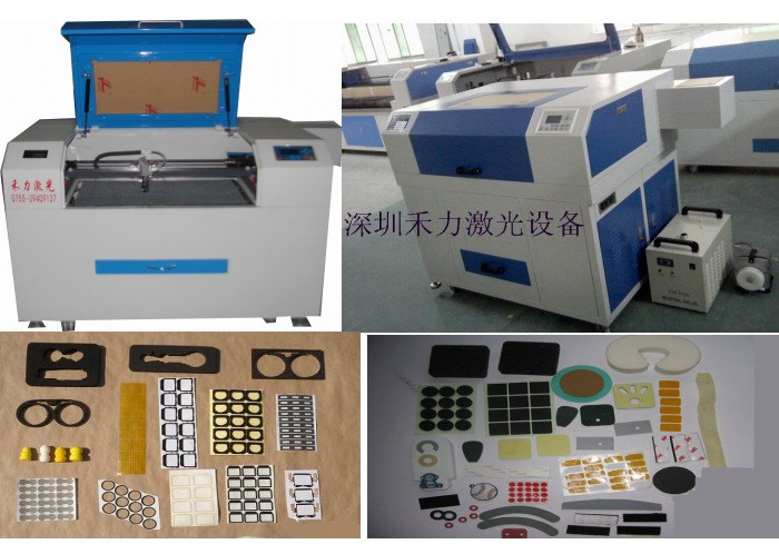 深圳禾力激光3m9485PC可移膠，3m9482PC沖型背膠模切激光切割機