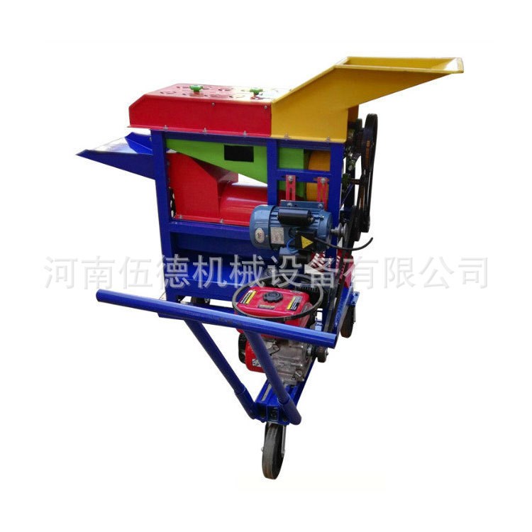 TI家用玉米撕皮脫粒一體機帶風機 可拆分玉米剝皮脫粒機 玉米扒皮