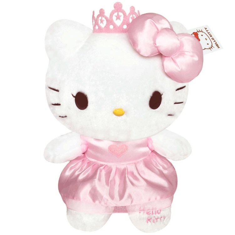 长亿hello kitty毛绒玩具小公主kitty猫公仔女生生日礼物