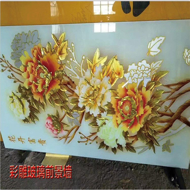 3D集成墻板彩繪機 3D玉石玻璃背景UV平板打印機 藝術玻璃噴印設備
