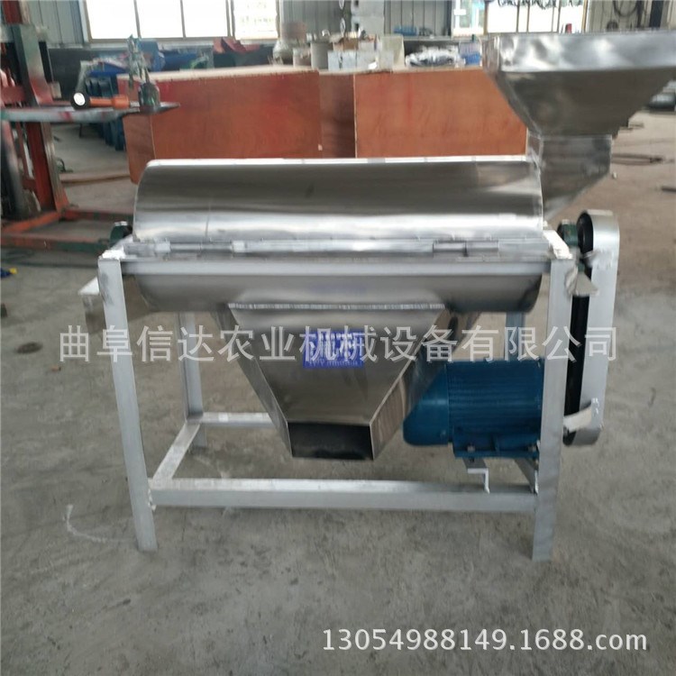 農用小型打漿機 多功能瓜果螺旋榨汁機水果打漿機