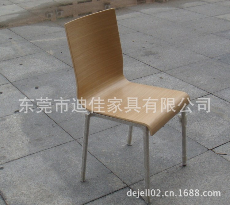 東莞厚街批發(fā)肯德基真功夫洽談培訓(xùn)曲木快餐椅