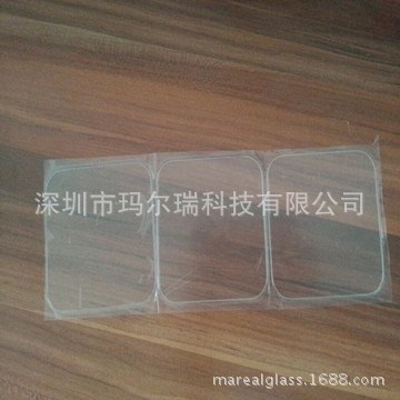 1mm厚耐刮傷鋼化玻璃 電子玻璃絲印加工 廠家直供