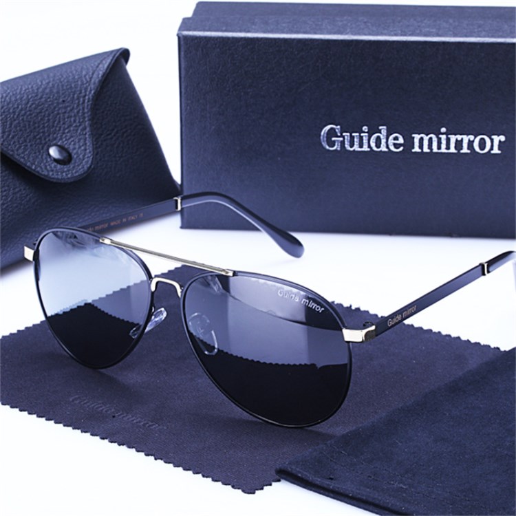 新款太陽鏡男士偏光墨鏡女士防紫外線蛤蟆鏡司機眼鏡Guide mirror