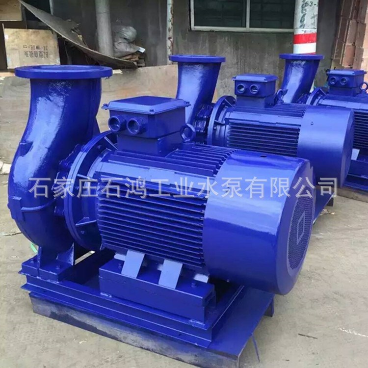 批量供應(yīng) 臥式直連管道泵 冷卻水泵 增壓給水泵ISW200-400（I）.