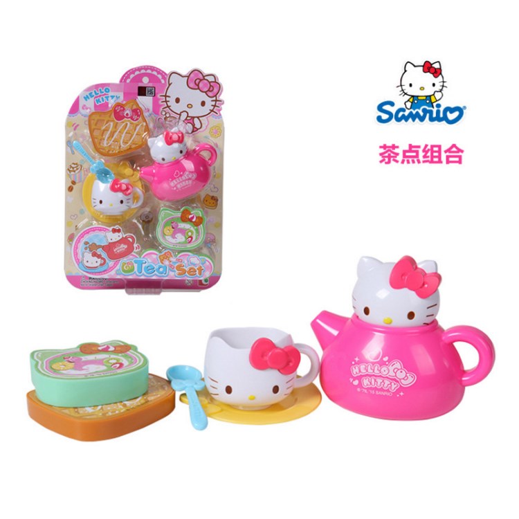 Hello Kitty凱蒂貓仿真過家家玩具 早餐茶點組合50070 50071