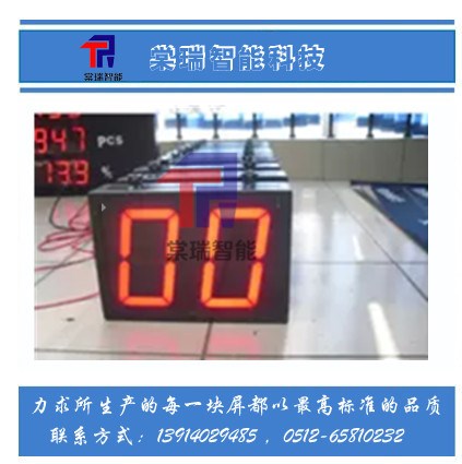 電子看板生產(chǎn)管理LED顯示屏生產(chǎn)車間呼叫安燈看板計數(shù)485PLC通訊
