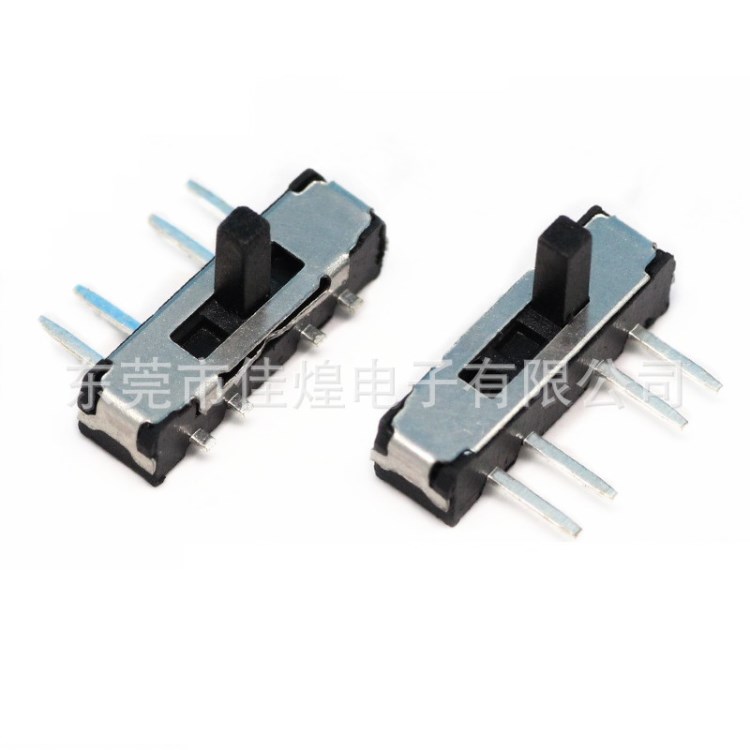 廠家直銷 高品質(zhì) 微型撥動(dòng)開關(guān) 立式側(cè)邊四腳 MSS-13D197滑動(dòng)開關(guān)