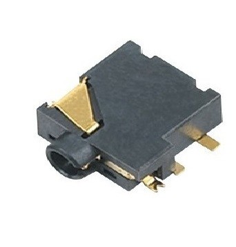 供應(yīng)2.5耳機插座 PJ-205C 音頻視頻母座 SMT6腳貼片式 PJ-205C