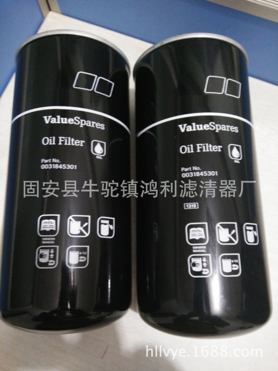 替代MTU0031845301機(jī)油濾芯23526919 B7180鴻利濾器質(zhì)量