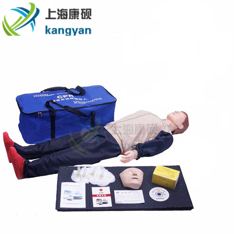 cpr110全身心肺復(fù)蘇模擬人 急救訓(xùn)練教學(xué)人體假人模型 橡皮人