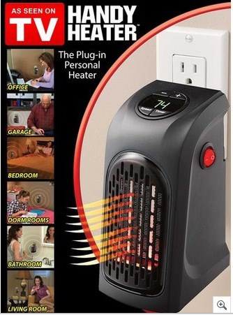 辦公家用取暖器handy heater小型迷你電熱風(fēng)機(jī) 暖風(fēng)機(jī) 加熱器