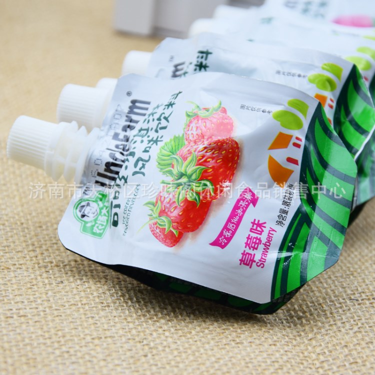 農場大叔可吸冰淇淋風味飲料10斤/箱 冷凍后似冰淇淋 多口味可選