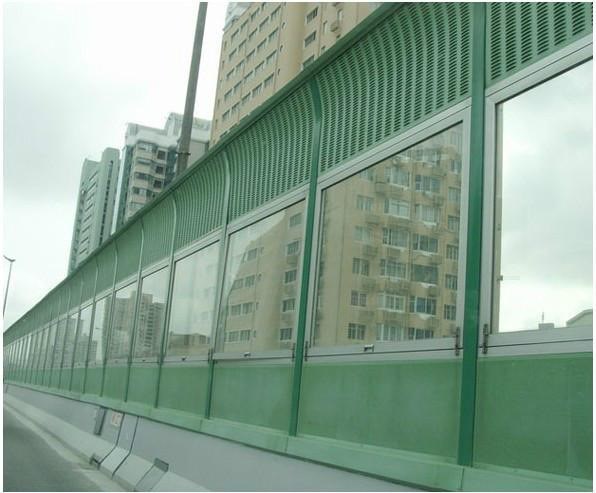pc板公路透明隔聲板，耐腐蝕安裝便捷環保美觀