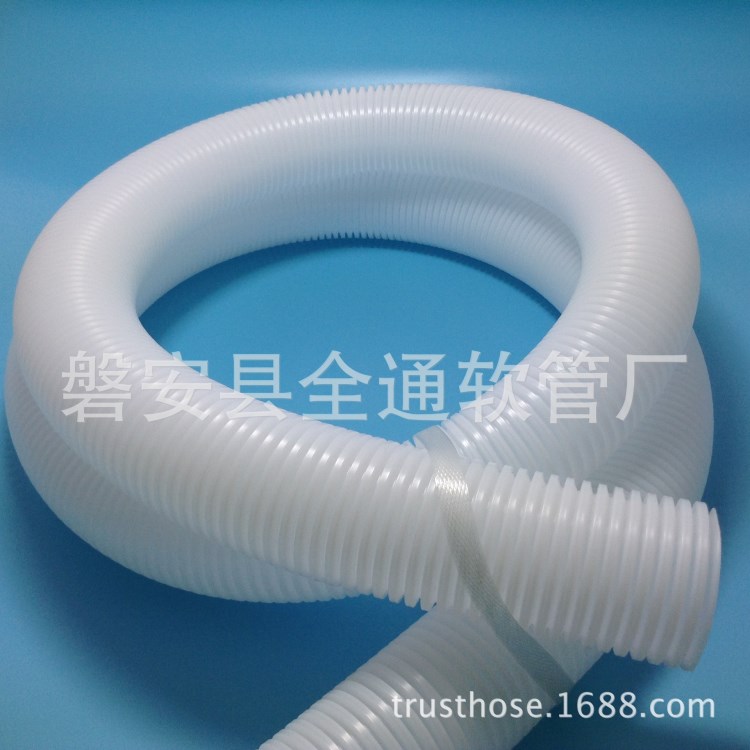 廠家供應(yīng)內(nèi)徑50毫米 游泳池清潔排污用 方牙紋加厚eva波紋管