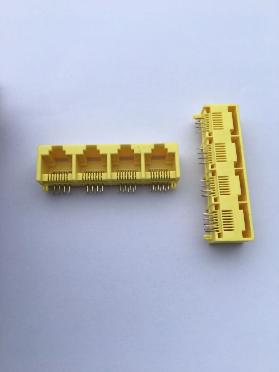 電話插座 RJ45插座網(wǎng)絡(luò)插座多口RJ45插座 1*4