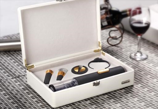 年會(huì)禮品 一米便攜式倒酒器 真空酒塞割紙器充電器 YMD-5C