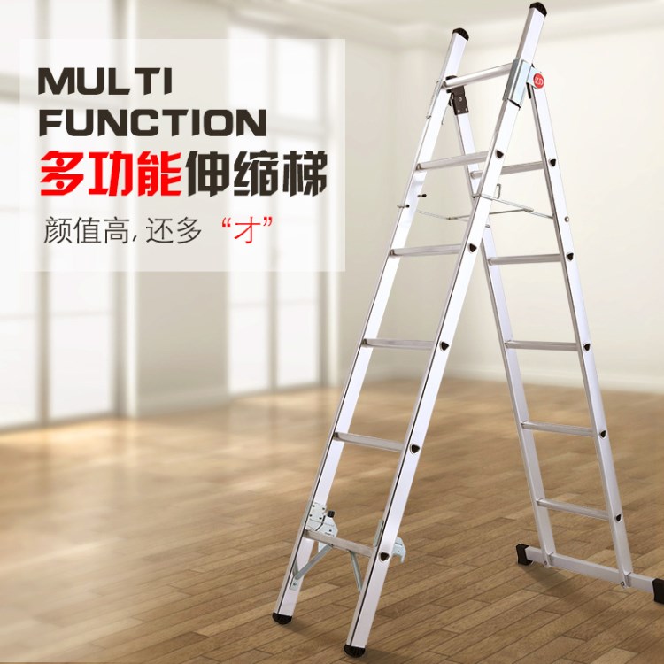澤頓zeton多功能折疊梯子家用加厚鋁合金人字梯工程梯原產(chǎn)直供