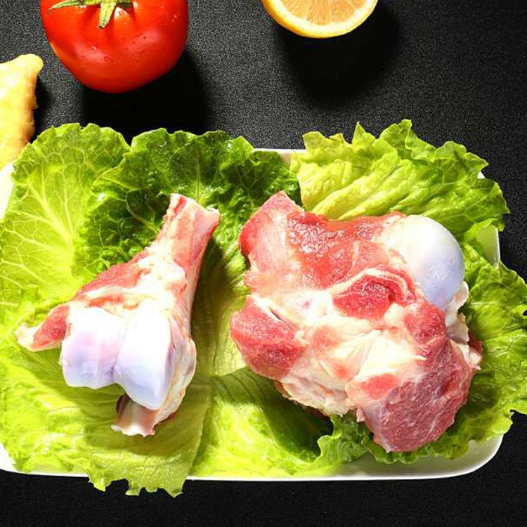 攸縣桑水 新鮮黑豬前小腿棒骨 野生散養黑豬 鮮肉排骨筒子骨