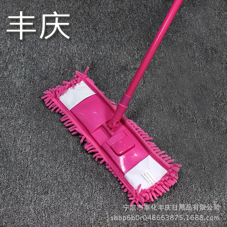 寧波廠家供應雪尼爾拖把 超細纖維拖把平板吸水吸塵不銹鋼拖把