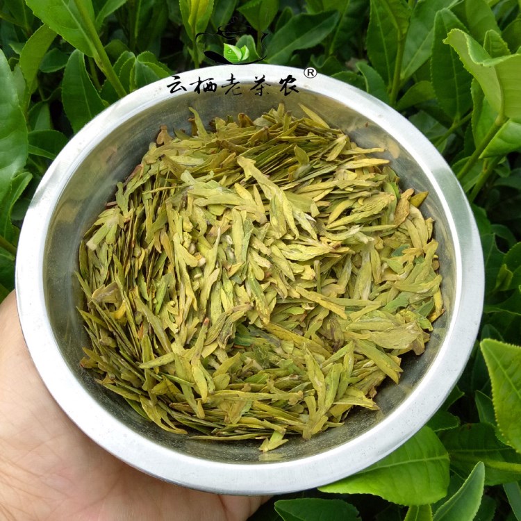 云棲茶農(nóng) 特級明前 西湖龍井茶葉 2018新茶 綠茶 春茶 大佛 43號