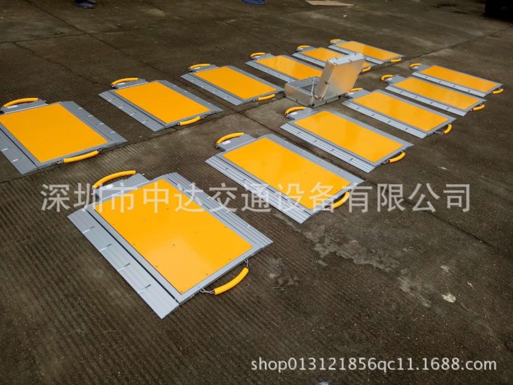 貴州輕巧便攜式公路測重儀中路達廠家直銷 高精度汽車移動地磅