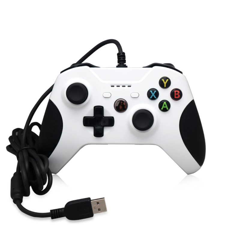 DOBE新品xbox oneslim有線游戲手柄usb電腦PC通用ONE二代手柄