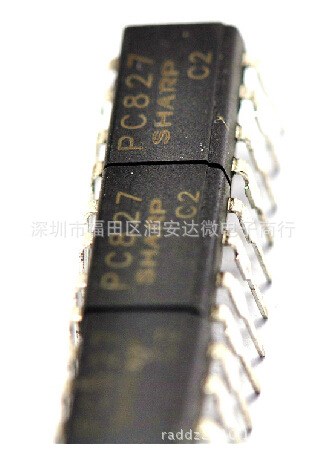 PC827 光耦 直插DIP8 光隔離器 光電耦合5只起售