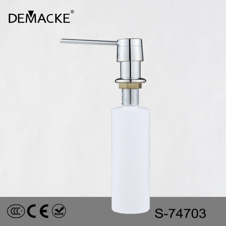 Demacke 水槽皂液器洗手液瓶家用厨房家居洗洁精分配器给皂器