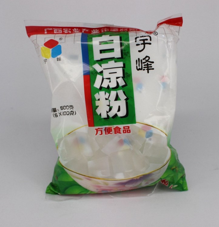 烘焙原料 白涼粉粉透明布丁果凍粉 燒仙草凍材料 1箱