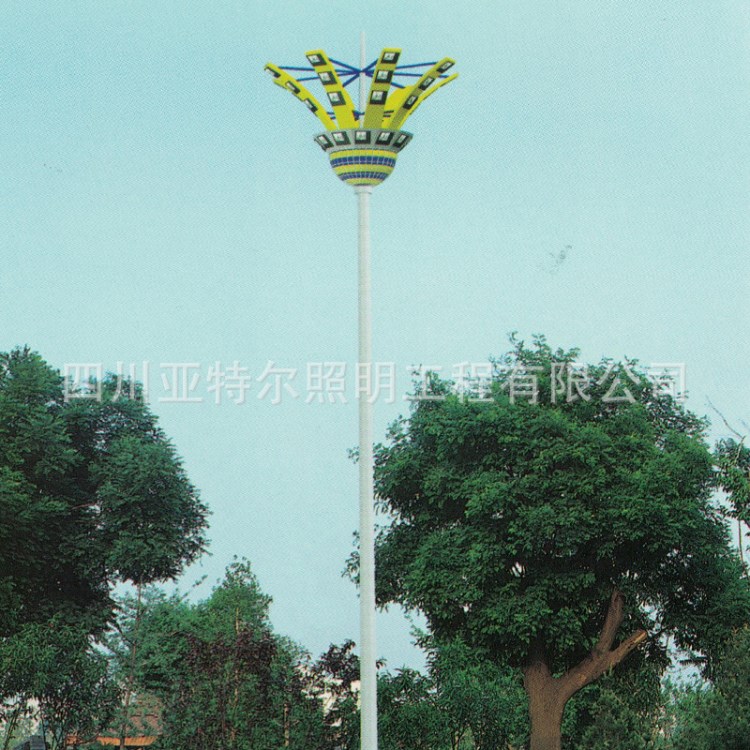 自動升降式高桿燈12-25m led高桿燈 高桿燈路燈套件
