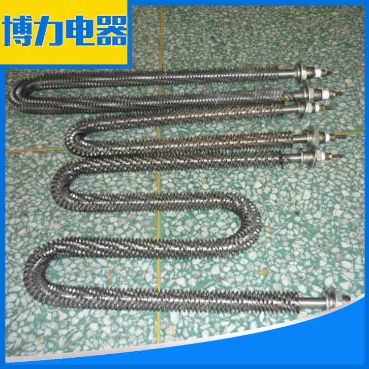 翅片式電加熱管 不銹鋼加熱管 散熱片式加熱管空氣干燒電熱管