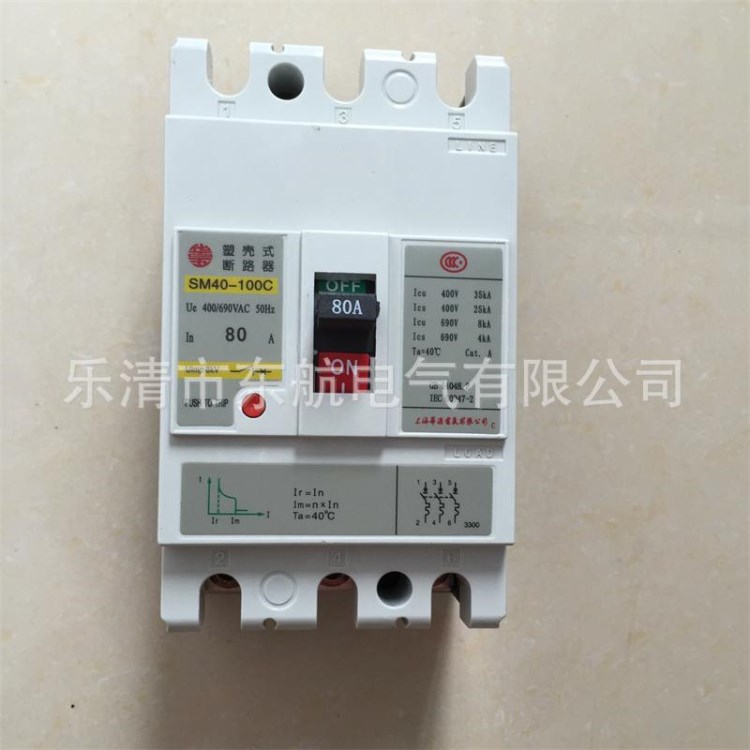 一級銷售 上海華通SM40-100C 塑殼式斷路器